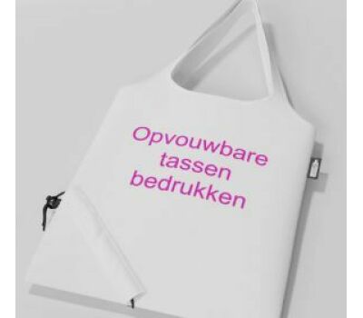 Opvouwbare tassen bedrukken